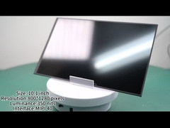 10.1 ίντσες οθόνη TFT με 800*1280 Pixels Πίνακας οθόνης TFT LCD με φωτεινότητα 350 νιτ